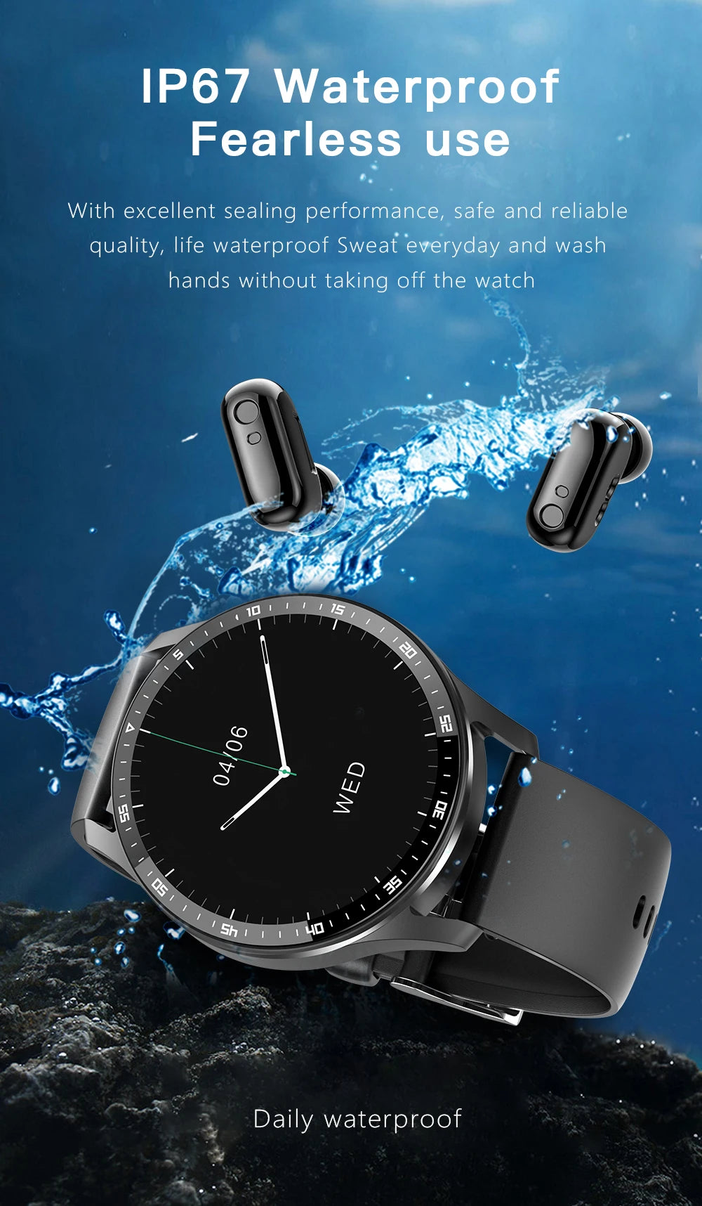 The X7 Pro Smartwatch Black